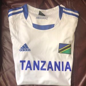 Tanzania national team soccer jersey.